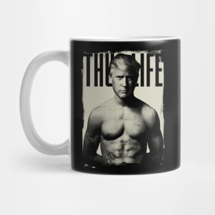 Thug Life Trump Engraved Mug